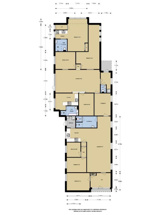 Sfeervol 6 Persoons Appartement - Van Alle Gemakken Voorzien! Bakkeveen Экстерьер фото